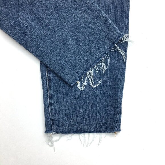 J. Crew Women's Jeans 10" High Rise Skinny Button Fly size 27 length 27" - Picture 7 of 10